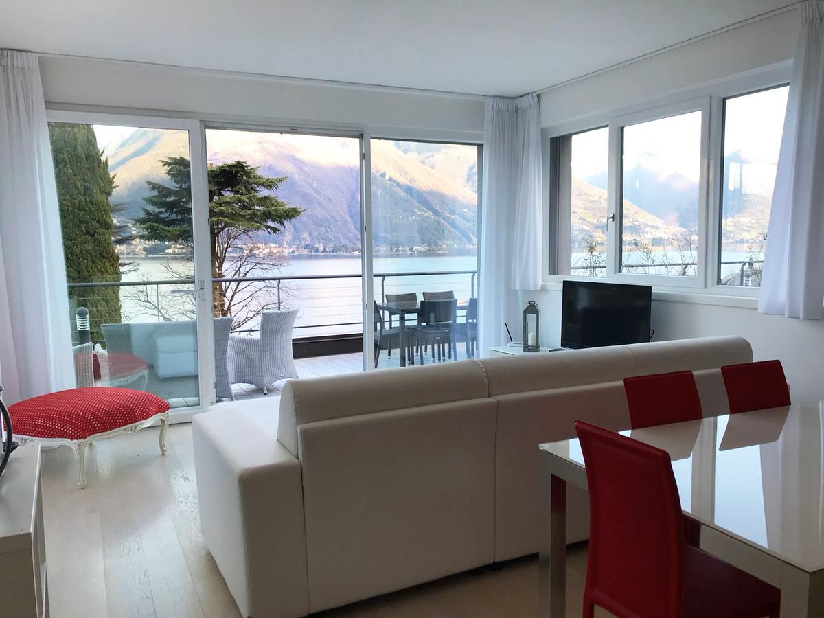 Baia Blu - Luxury Apartments With Pool Cremia Bagian luar foto
