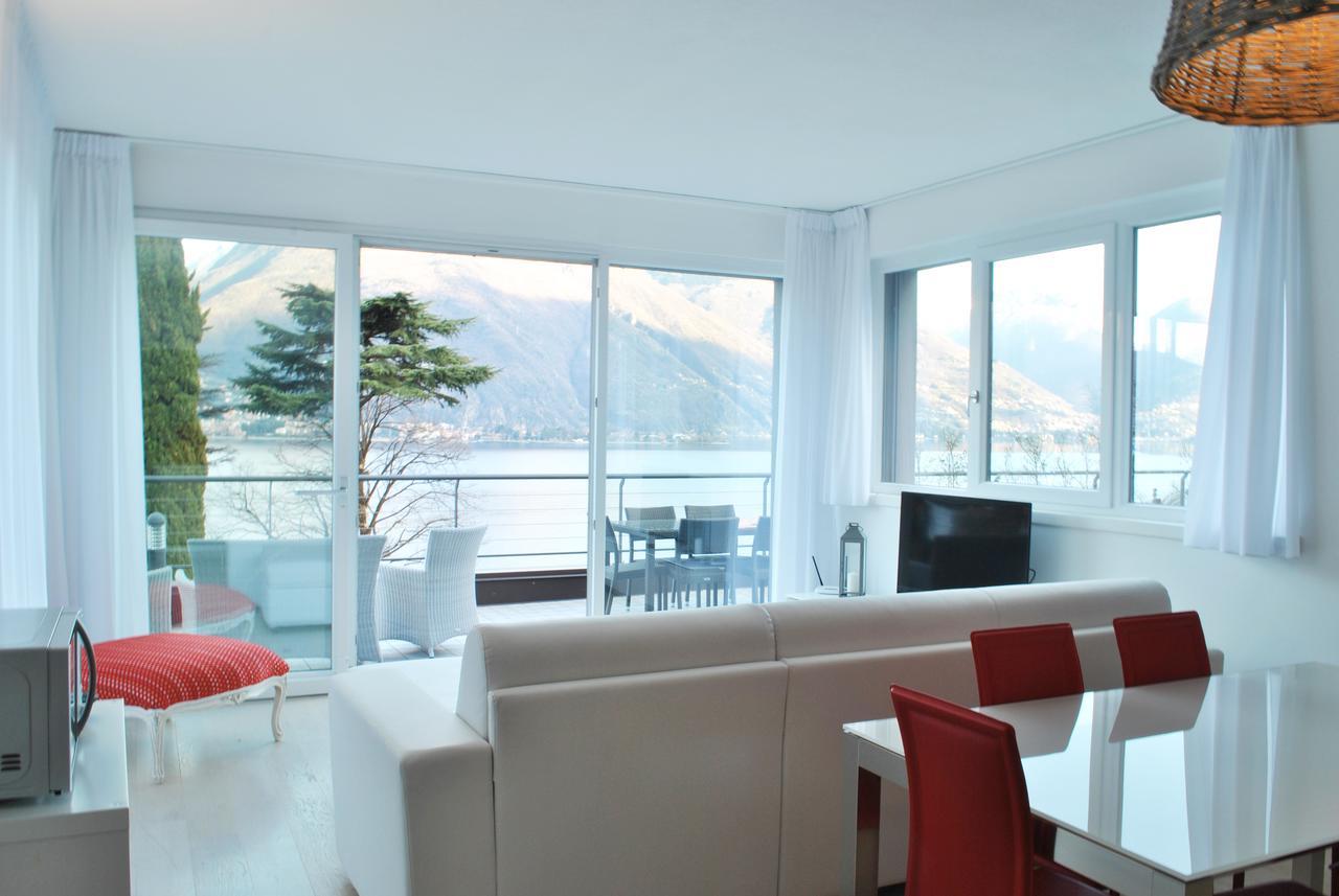 Baia Blu - Luxury Apartments With Pool Cremia Bagian luar foto